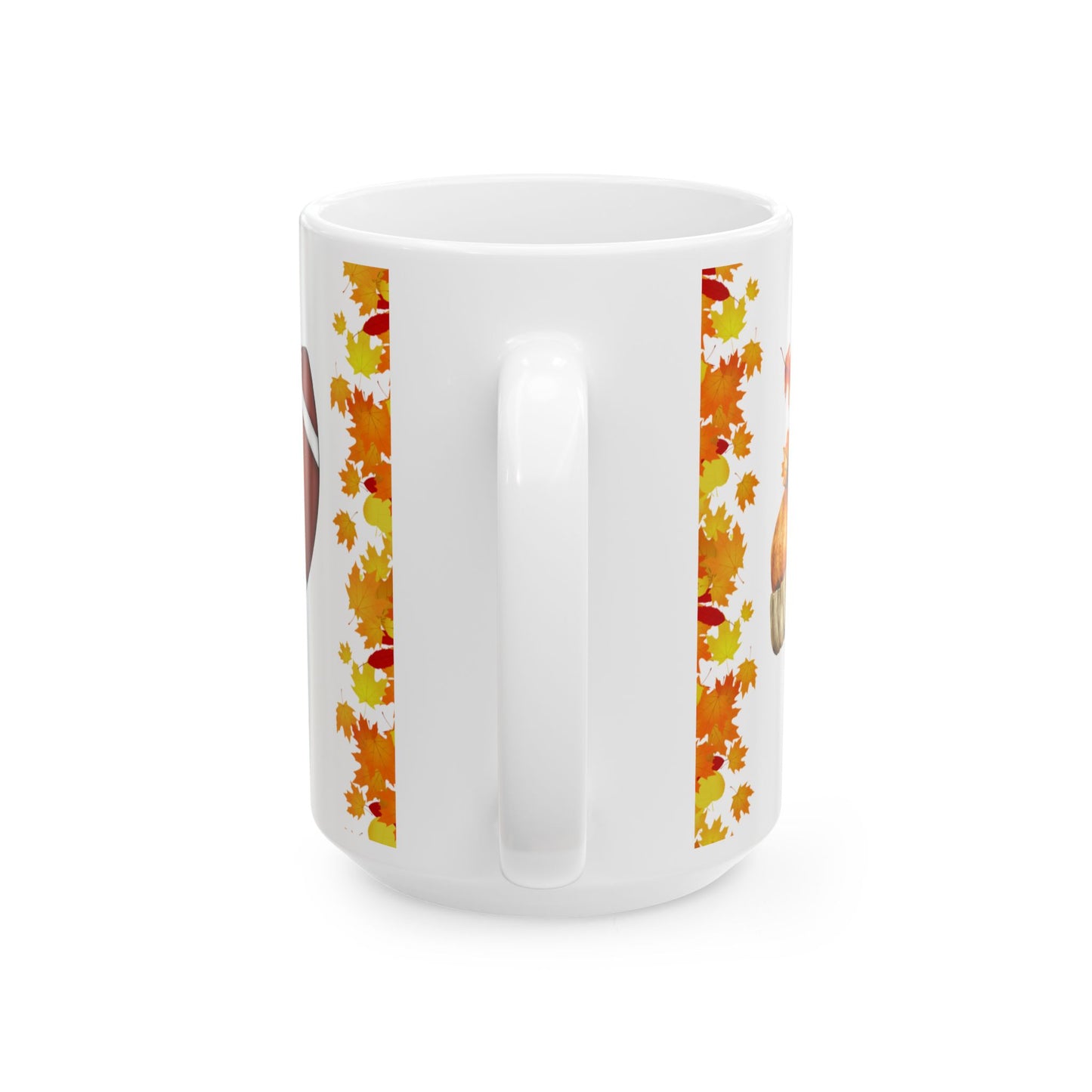 Fall Coffee Mug, Fall Coffee Cup, Fall Basics Ceramic Mug, 11oz, 15oz