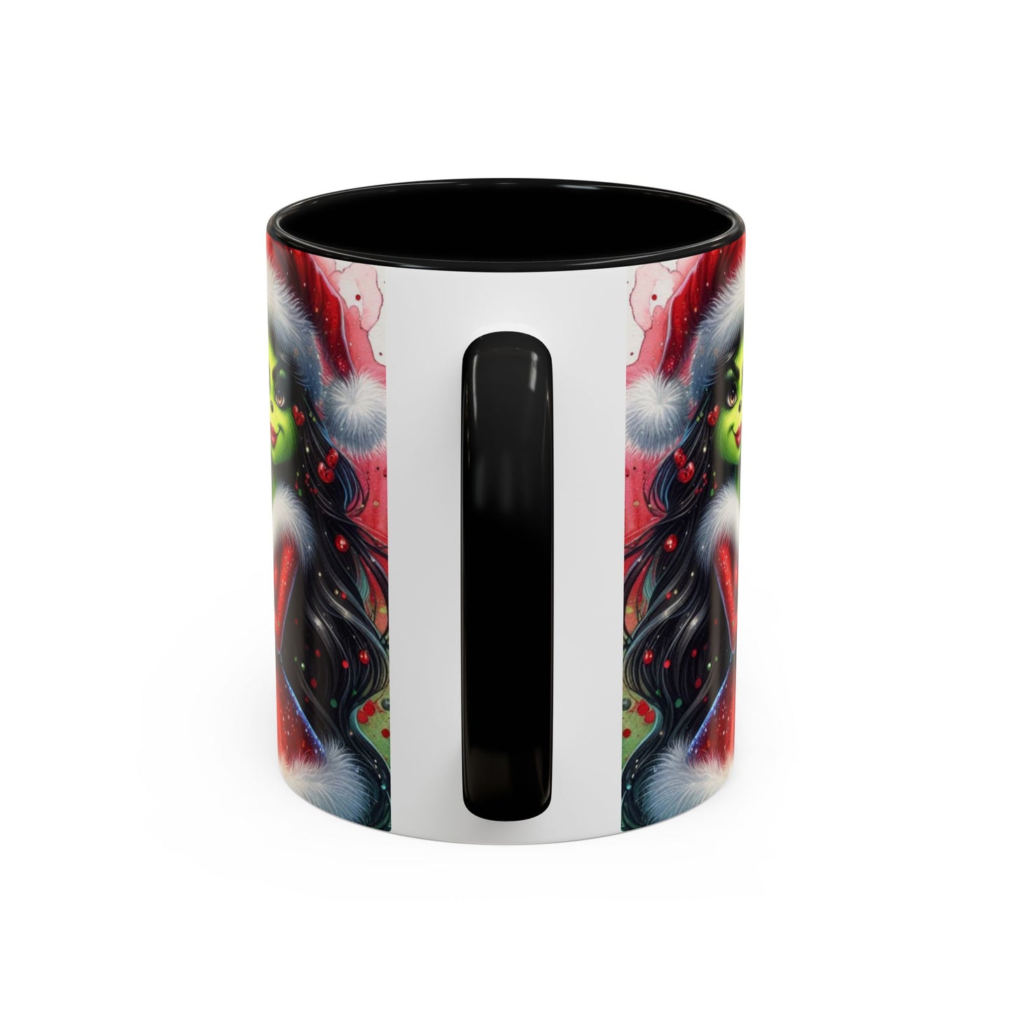 Christmas Coffee Mug, The Grinch, Ms. Grinch Ceramic Mug (11 oz, 15 oz), Grinch Christmas, Holiday Decor