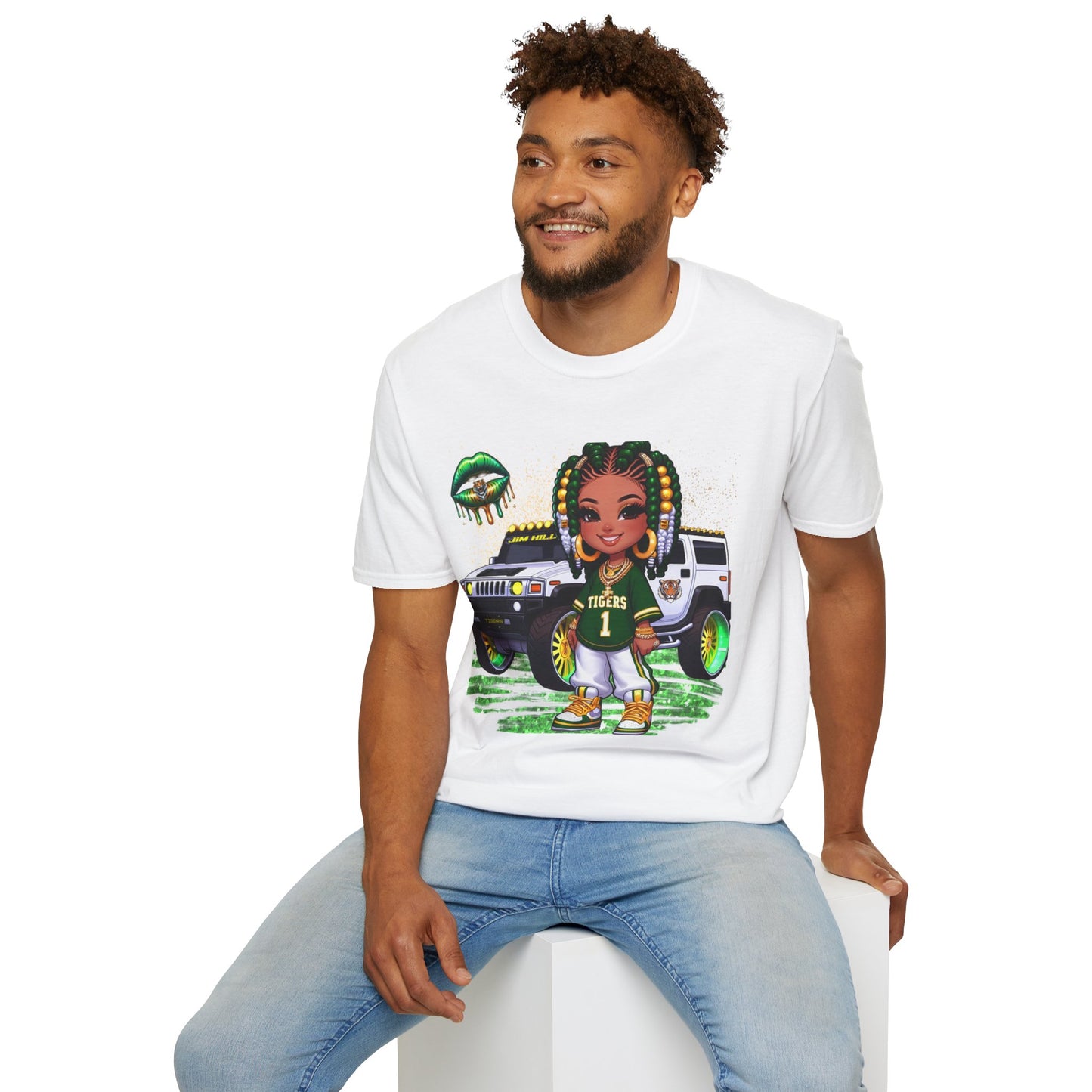 Jim Hill Tigers Unisex Softstyle T-Shirt
