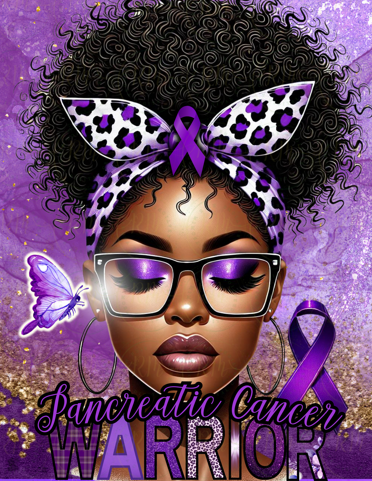 Pancreatic Cancer Awareness Editable Digital Template