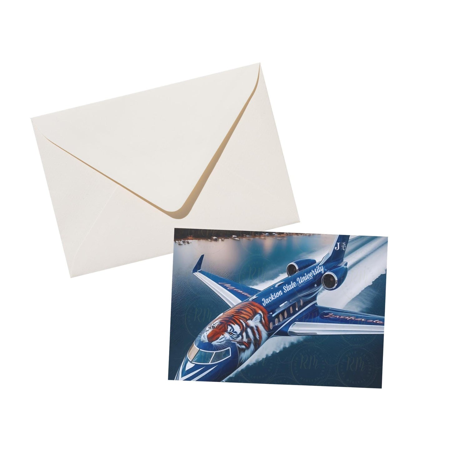 JSU Tigers Airplane Clipart: Jackson State University Decor (Digital Download)