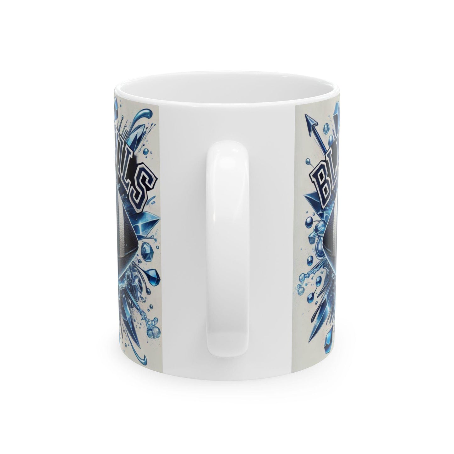 Duke University Mug, Duke Football Coffee Cup, College Ceramic Mug, Blue Devils Fan Gift, 11oz Coffee Cup, NCAA, College Football