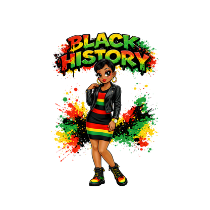FREE Black History Female Clipart | PLR PNG
