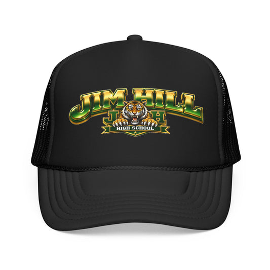 Jim Hill High School Tiger Foam Trucker Hat – Vintage School Spirit Cap
