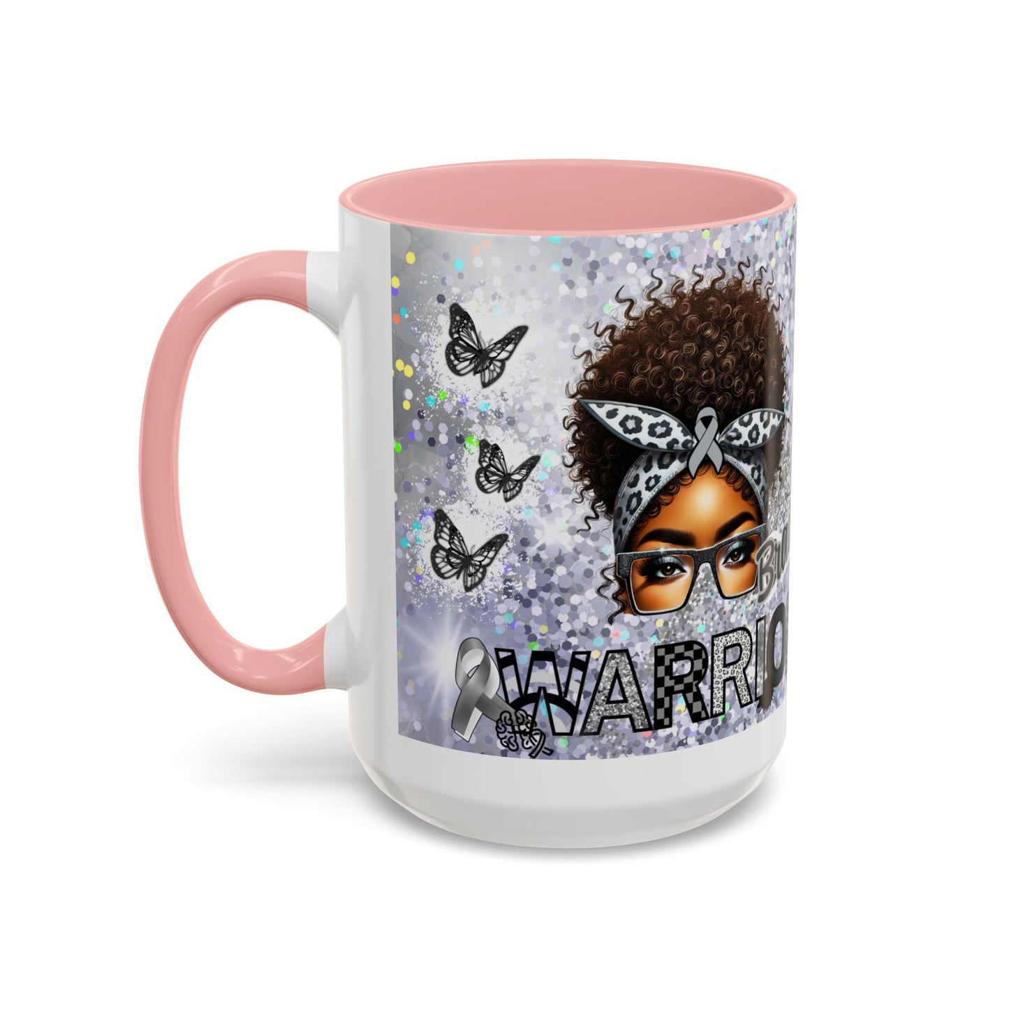 Brain Cancer Warrior Coffee Mug 11oz, 15oz