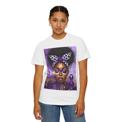 Pancreatic Cancer T-shirt - Unisex Garment-Dyed