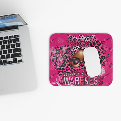 Breast Cancer Awareness Pink Mouse Pad, 9x8 in, Breast Cancer Mousepad