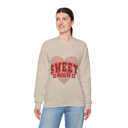 Sweet Heart Crewneck Sweatshirt for Couples - Valentine's Day Sweatshirt