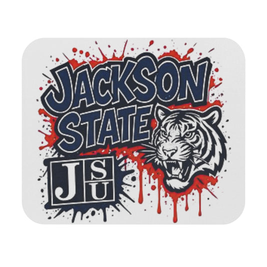 Jackson State University Mouse Pad, College Desk Accessory, Gamer Mouse Pad, Office Decor, Gift for Students, School Spirit