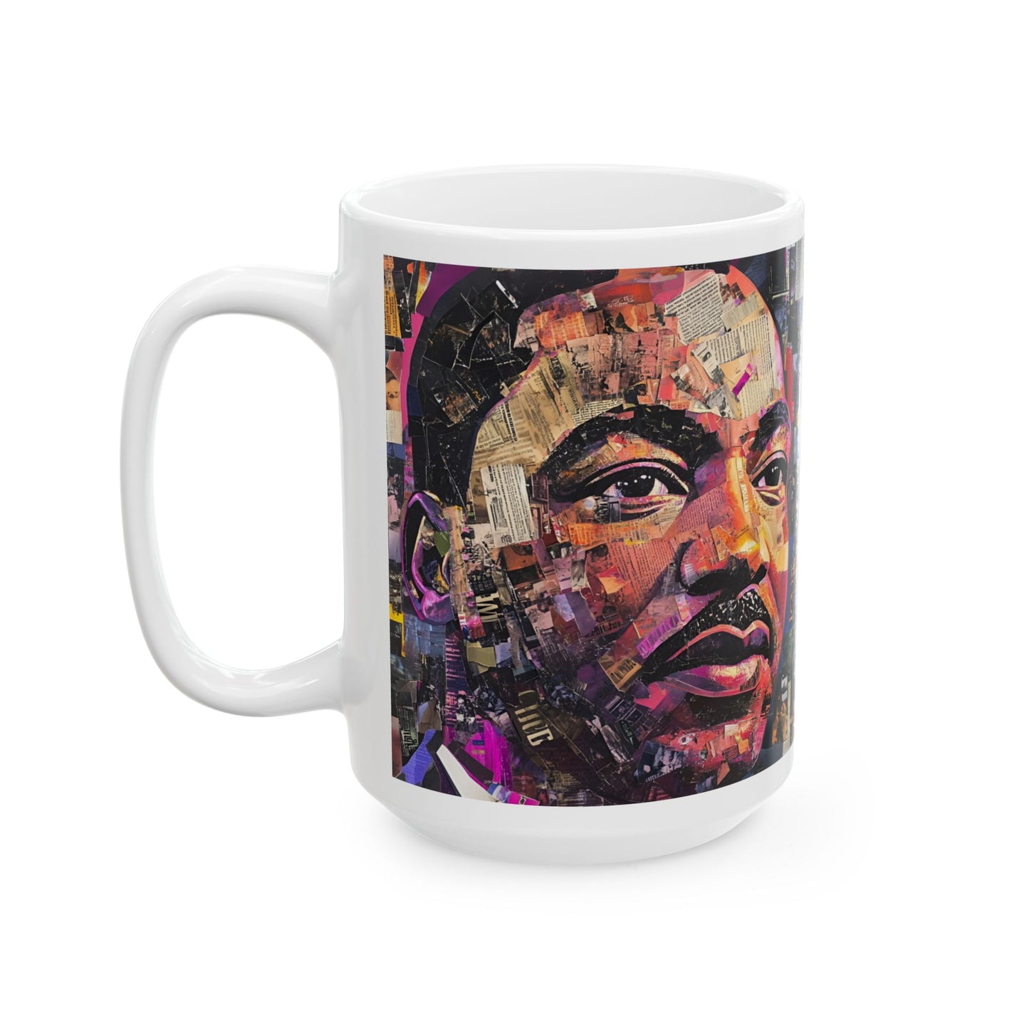 MLK Coffee Mug, Black History Month, African American Mug, Peace and Justice Mug, Civil Rights Activist Gift, Empowerment Mug