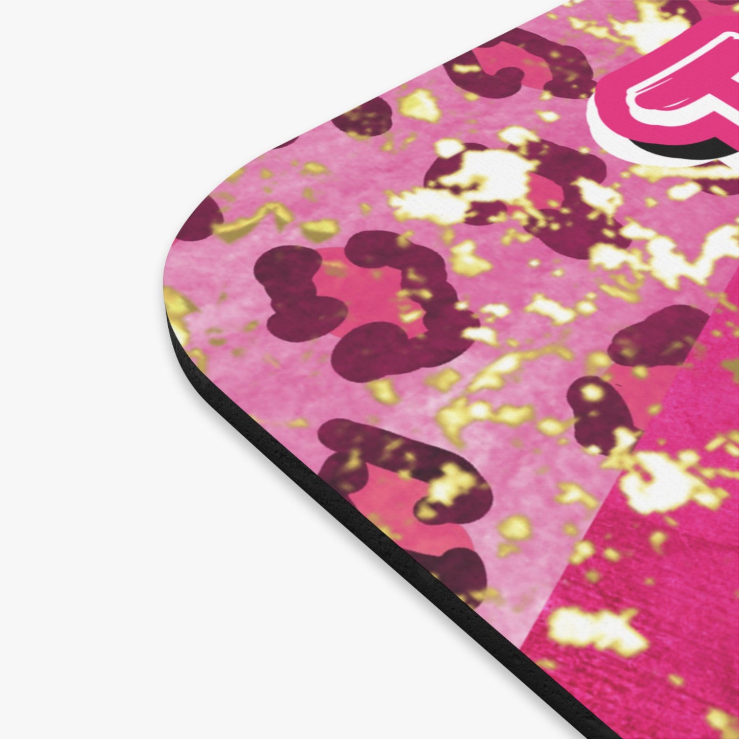 Tackle Cancer One Day at a Time Pink Mouse Pad, 9x8 in, Breast Cancer Mousepad