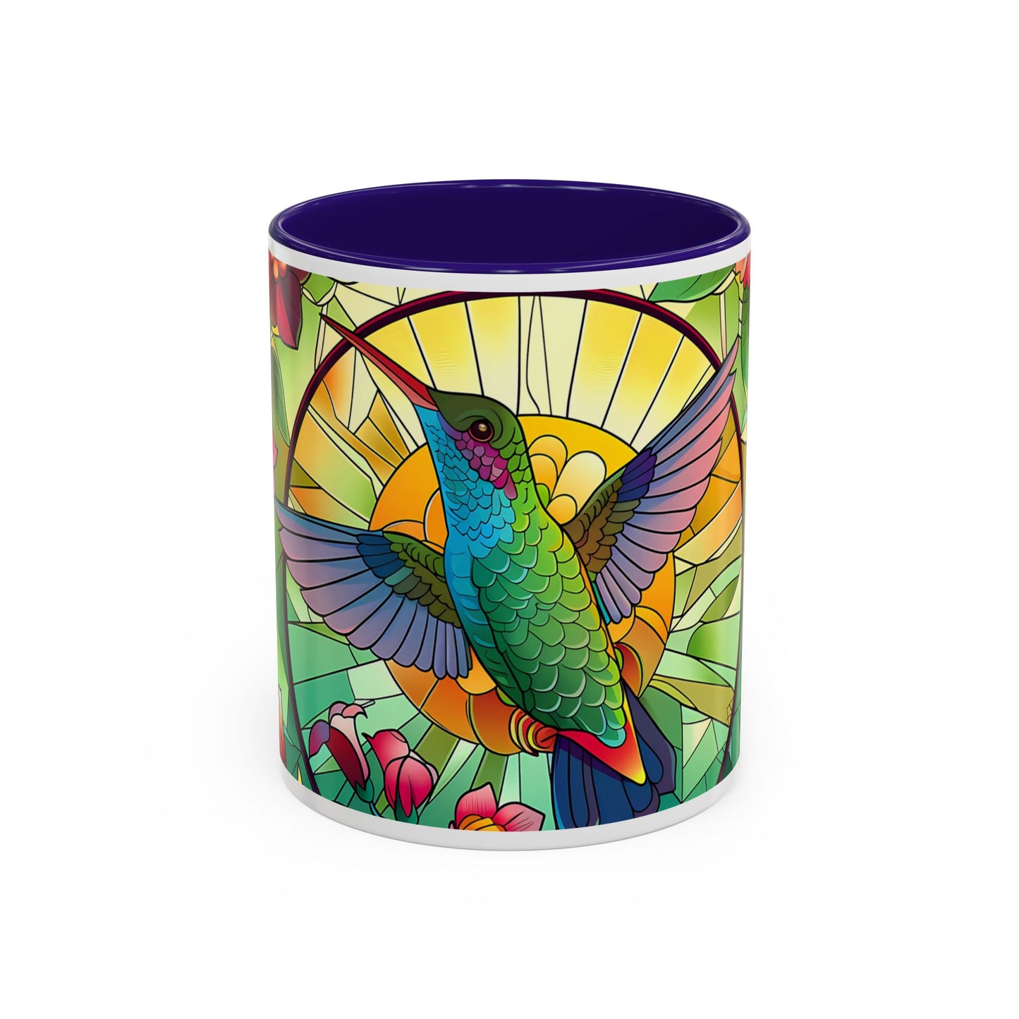 Colorful Hummingbird Mug, Vibrant Coffee Cup for Garden Lovers, Ideal Gift for Birthdays, Mothers Day, Spring Celebrations, Colorful Mugs