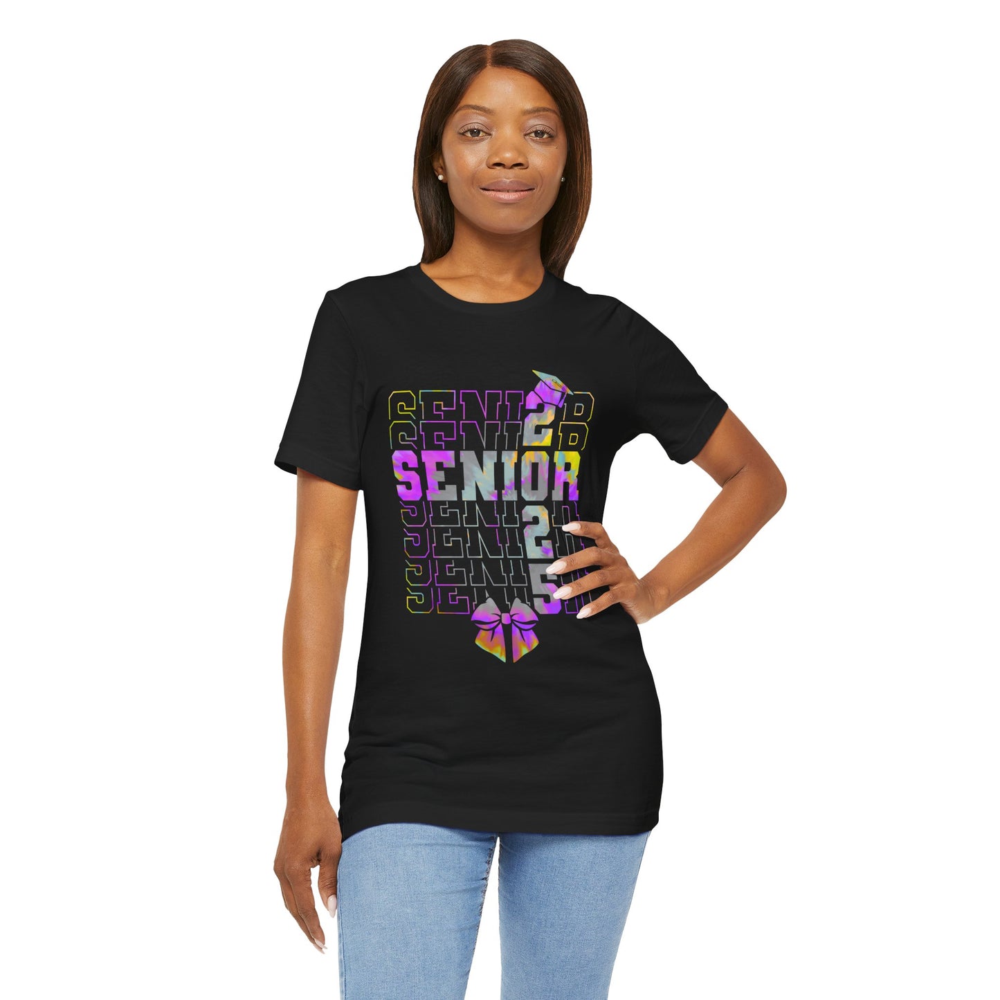 Senior Celebration Tee, Graduation Shirt, Unisex T-Shirt, Class of 2025 Apparel, High School Senior Gift
