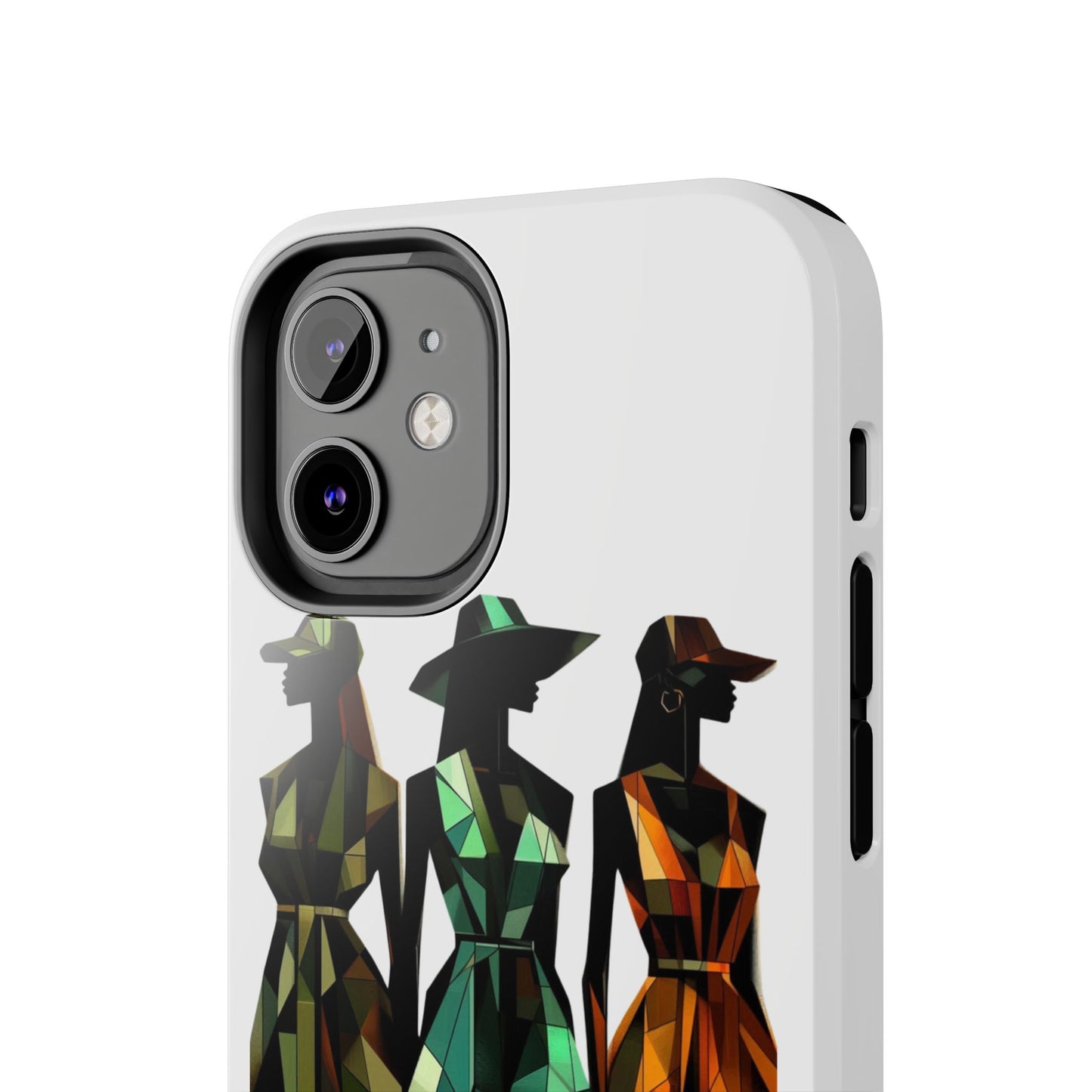 Stylish Phone Cases for Women, Afrocentric Tough iPhone Protector, Elegant Female Cover, Black Girl Magic, Protective Phone Accessories