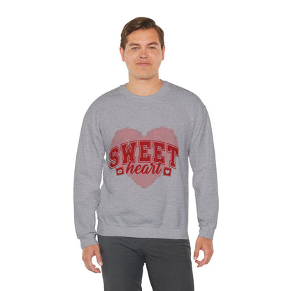 Sweet Heart Crewneck Sweatshirt for Couples - Valentine's Day Sweatshirt