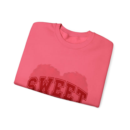Sweet Heart Crewneck Sweatshirt for Couples - Valentine's Day Sweatshirt