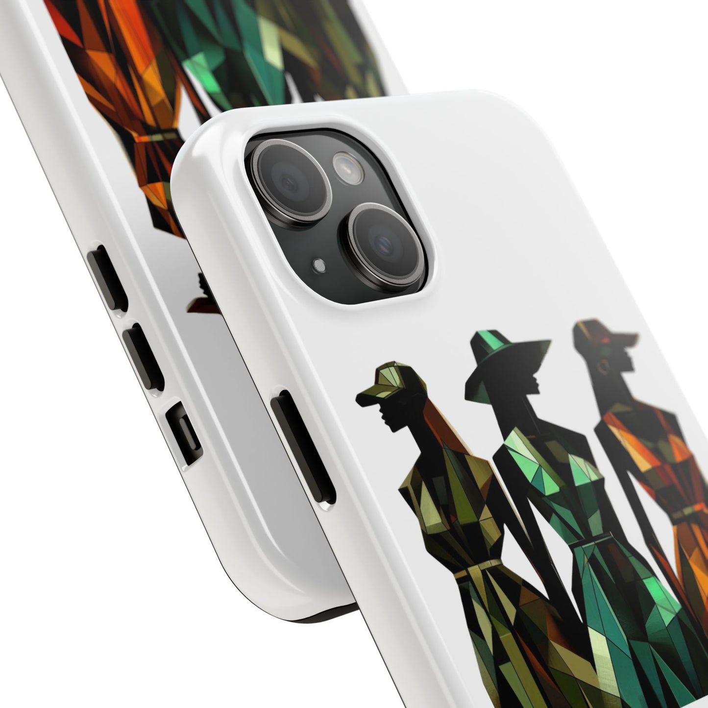 Stylish Phone Cases for Women, Afrocentric Tough iPhone Protector, Elegant Female Cover, Black Girl Magic, Protective Phone Accessories