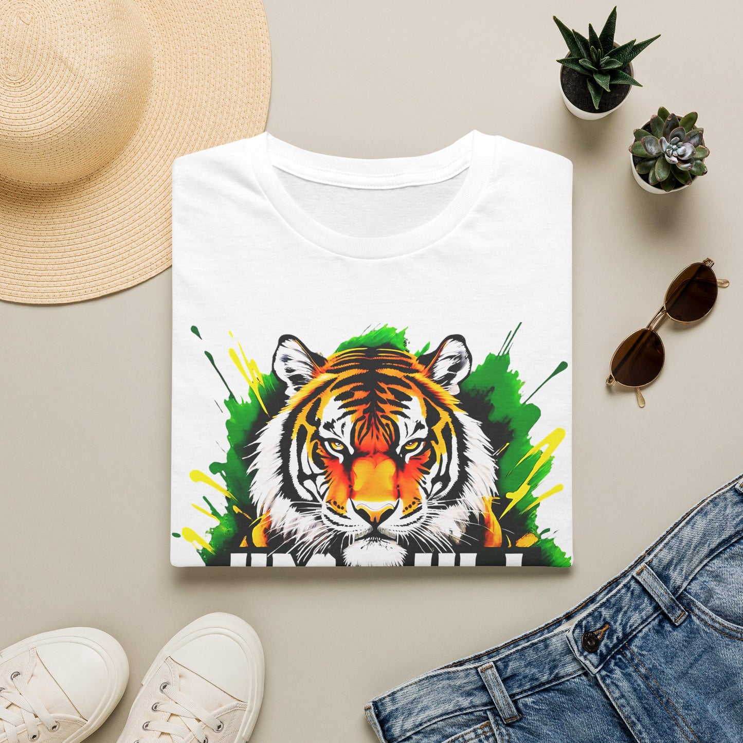 Jim Hill Tigers Tiger Graphic T-Shirt — Bold School Spirit Shirt