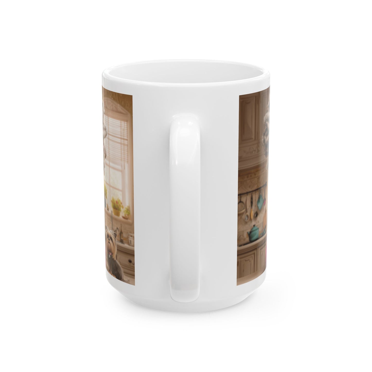 Whimsical Grandmother Ceramic Mug, Funny Gift, Home Decor, Dog Lover, Kitchen Accessory, Coffee Lover, Unique Present, Funny Coffee Mug