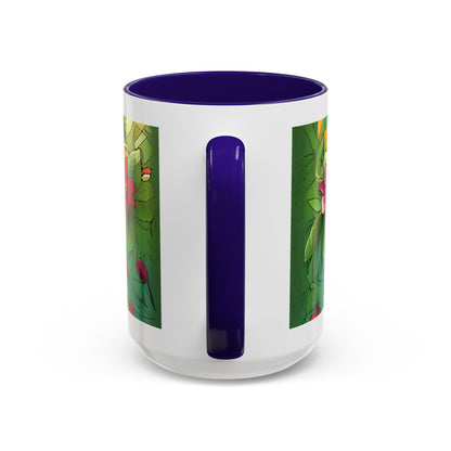 Colorful Hummingbird Mug, Vibrant Coffee Cup for Garden Lovers, Ideal Gift for Birthdays, Mothers Day, Spring Celebrations, Colorful Mugs