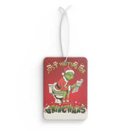 Christmas Grinch Car Air Freshener, Car Decor, Christmas Decor