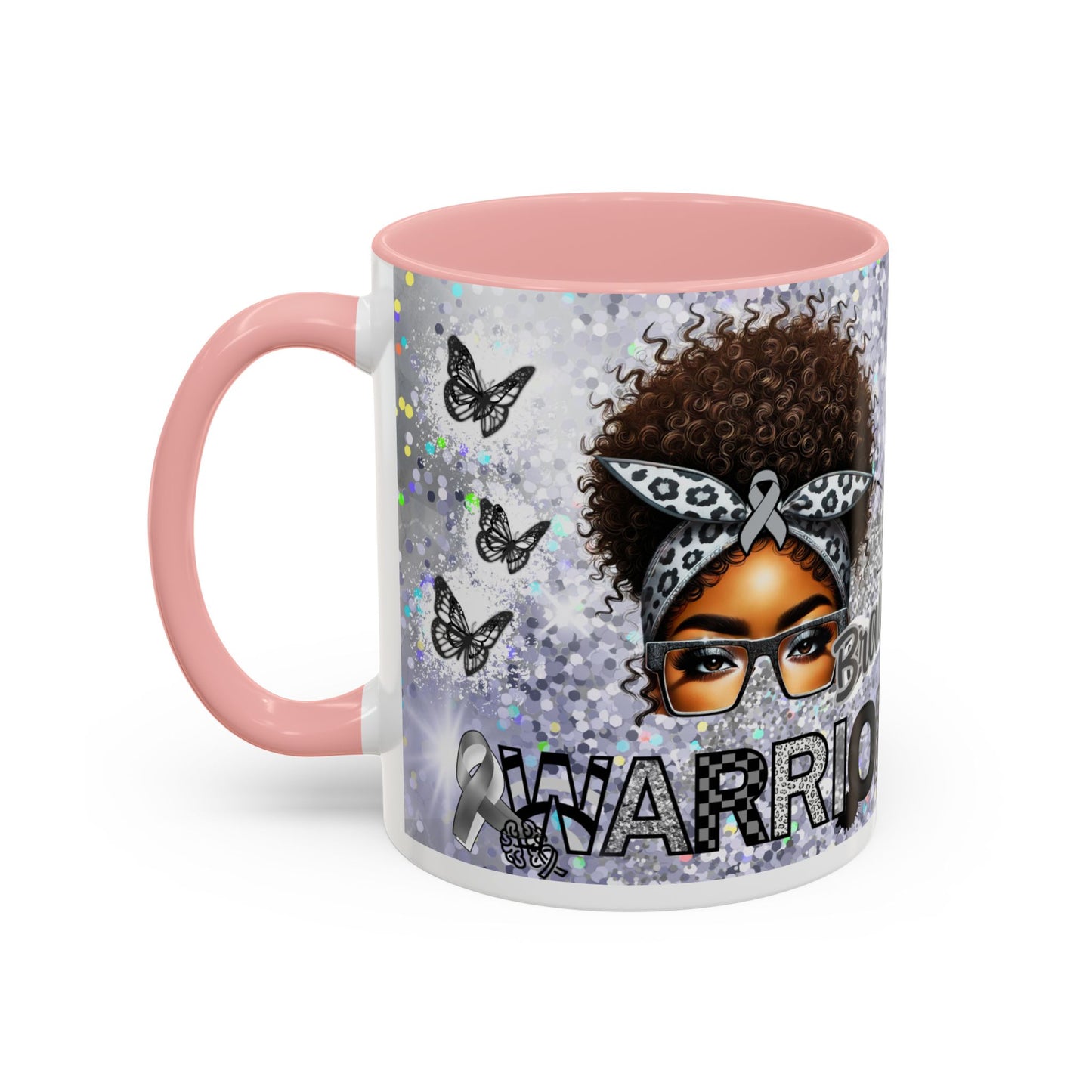 Brain Cancer Warrior Coffee Mug 11oz, 15oz