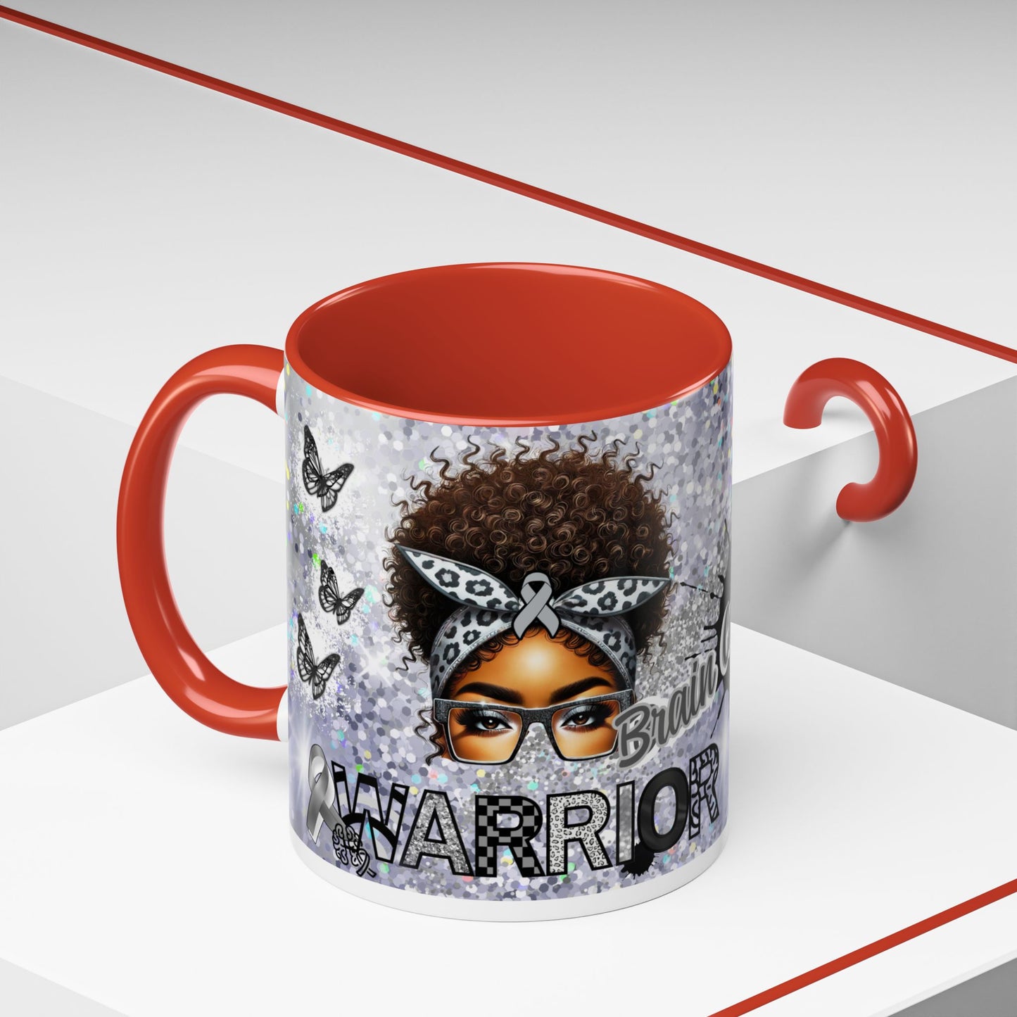 Brain Cancer Warrior Coffee Mug 11oz, 15oz