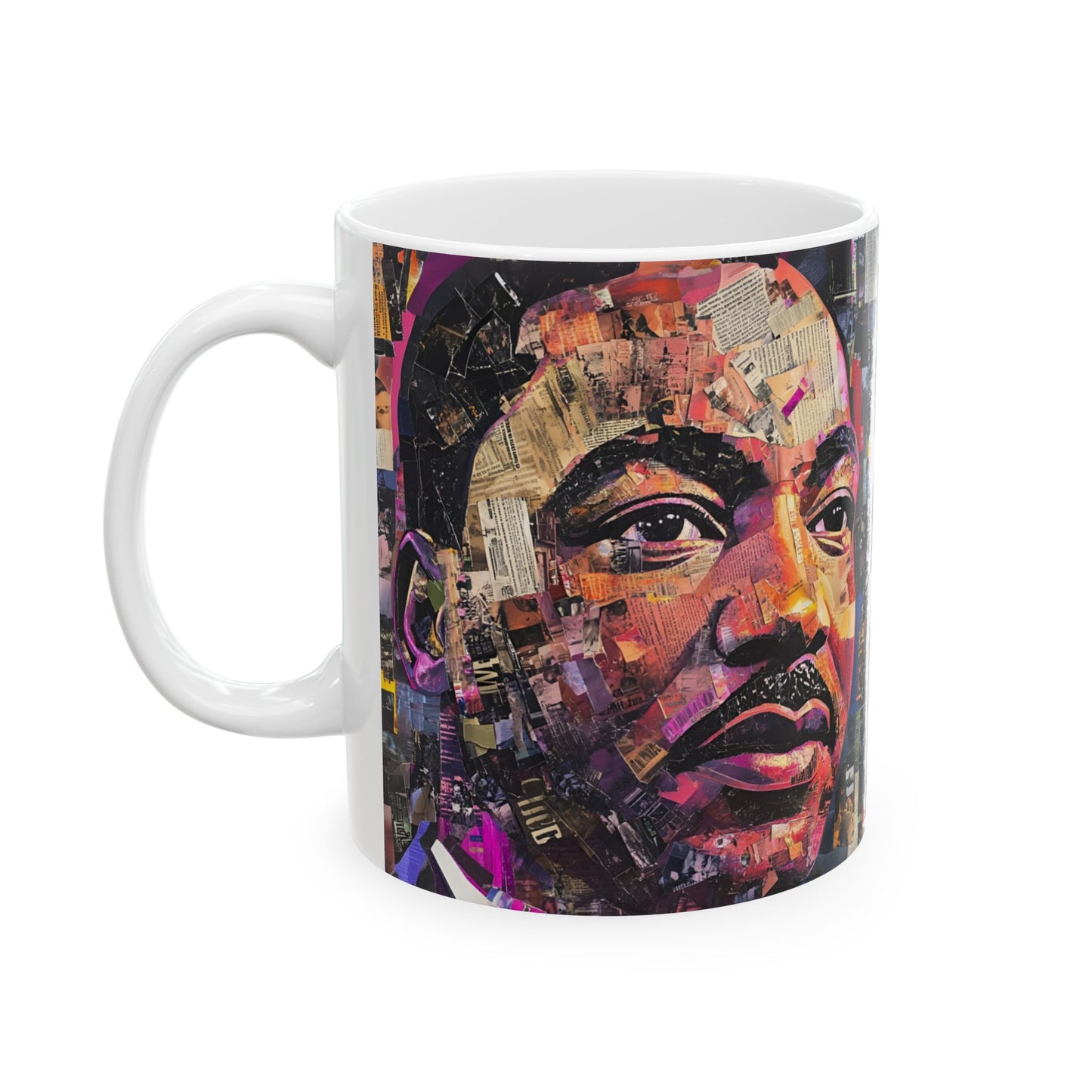 MLK Coffee Mug, Black History Month, African American Mug, Peace and Justice Mug, Civil Rights Activist Gift, Empowerment Mug