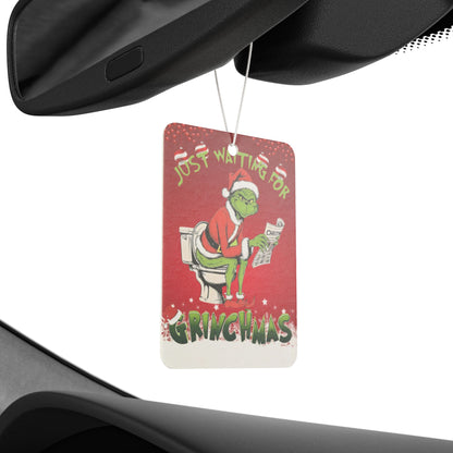 Christmas Grinch Car Air Freshener, Car Decor, Christmas Decor