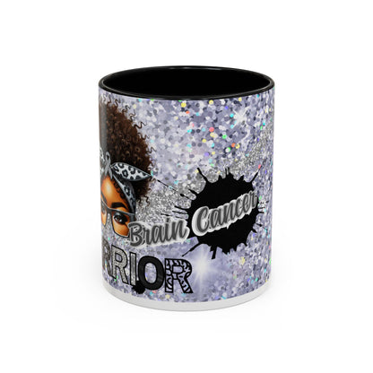 Brain Cancer Warrior Coffee Mug 11oz, 15oz