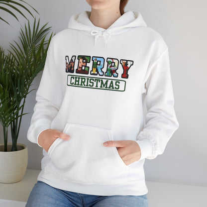 Merry Christmas Hoodie, Christmas Sweatshirt Unisex Heavy Blend™ Hooded Sweatshirt