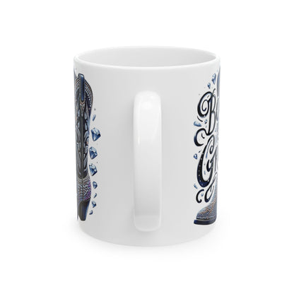 Boots on the Ground Ceramic Mug - Rustic Western Coffee Cup, Country Decor, Gift for Cowgirl, Rodeo Lover, Home Barware