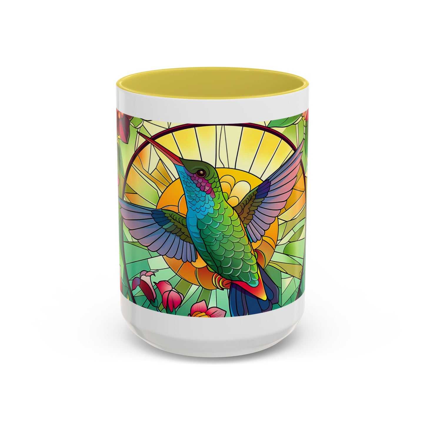 Colorful Hummingbird Mug, Vibrant Coffee Cup for Garden Lovers, Ideal Gift for Birthdays, Mothers Day, Spring Celebrations, Colorful Mugs