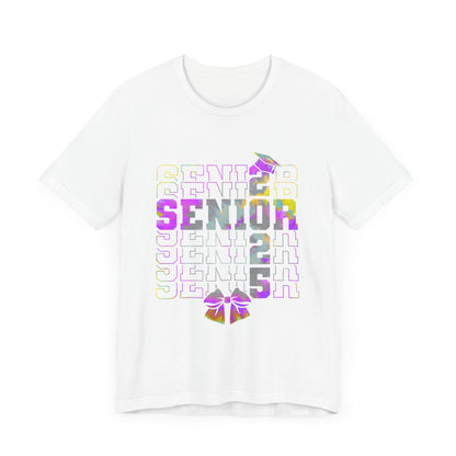 Senior Celebration Tee, Graduation Shirt, Unisex T-Shirt, Class of 2025 Apparel, High School Senior Gift