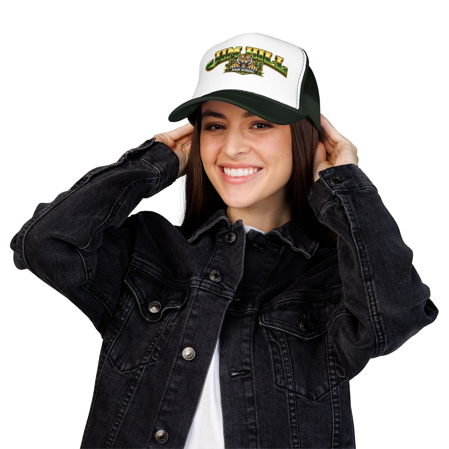 Jim Hill High School Tiger Foam Trucker Hat – Vintage School Spirit Cap