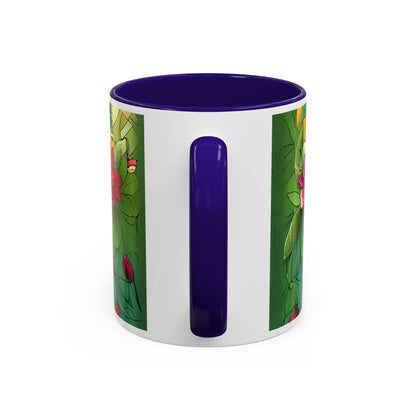 Colorful Hummingbird Mug, Vibrant Coffee Cup for Garden Lovers, Ideal Gift for Birthdays, Mothers Day, Spring Celebrations, Colorful Mugs