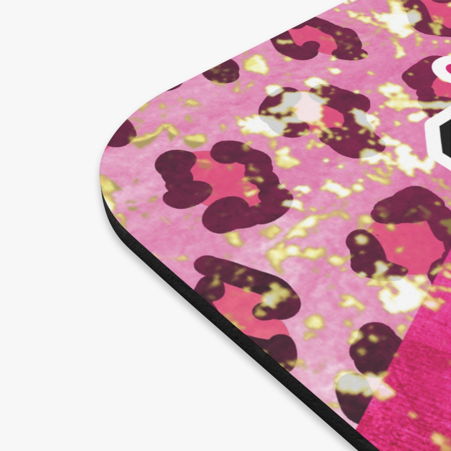 For Us It's a Game, For Them It's a Battle Pink Breast Cancer Mouse Pad (Rectangle) 9x8 in