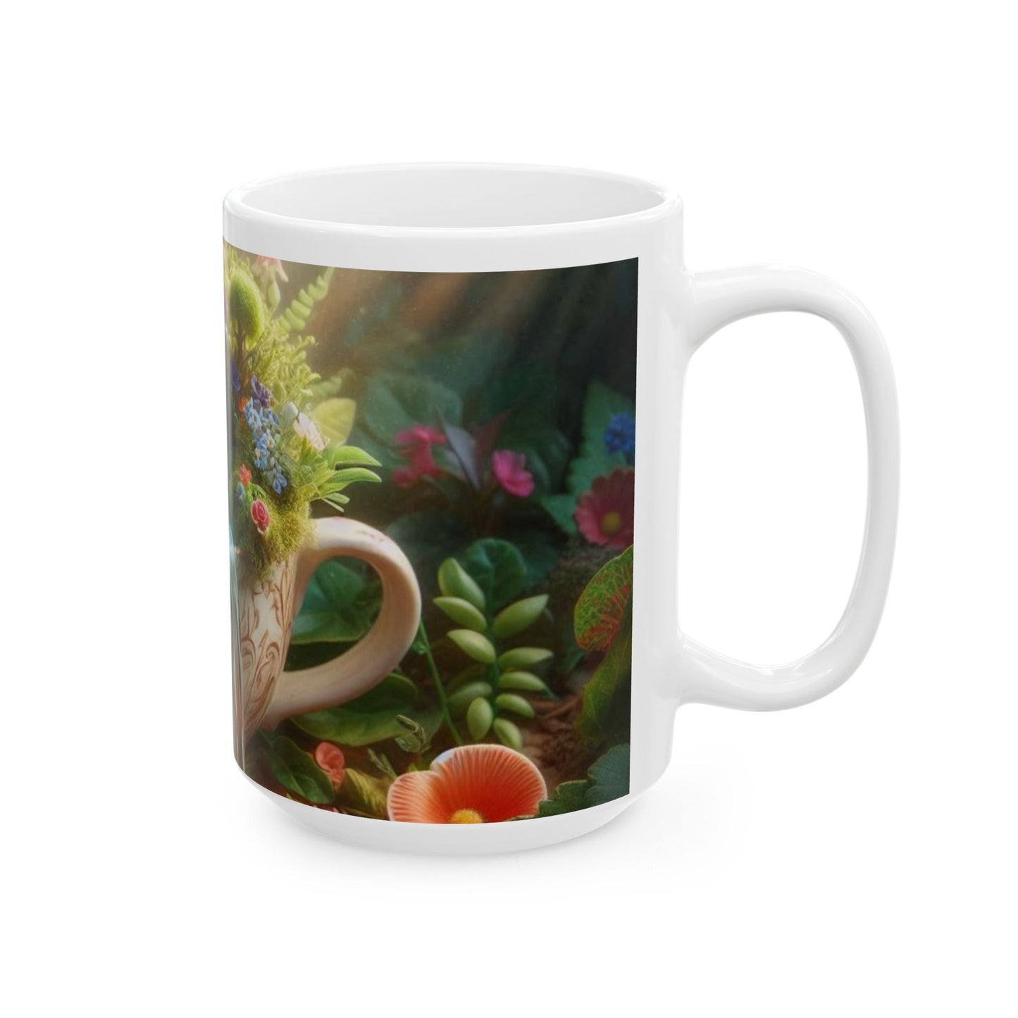 Waterfall Ceramic Mug, 11oz, 15oz