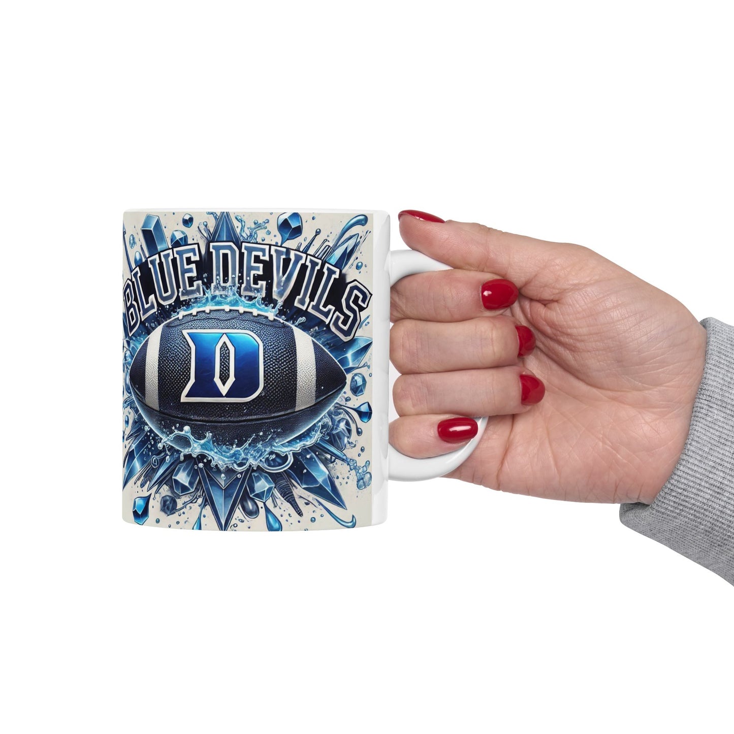 College Ceramic Mug - Duke University Blue Devils Fan Gift 11oz Coffee Cup NCAA