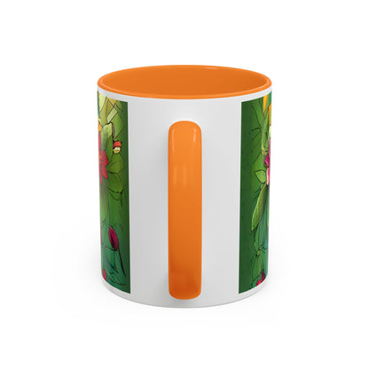 Colorful Hummingbird Mug, Vibrant Coffee Cup for Garden Lovers, Ideal Gift for Birthdays, Mothers Day, Spring Celebrations, Colorful Mugs