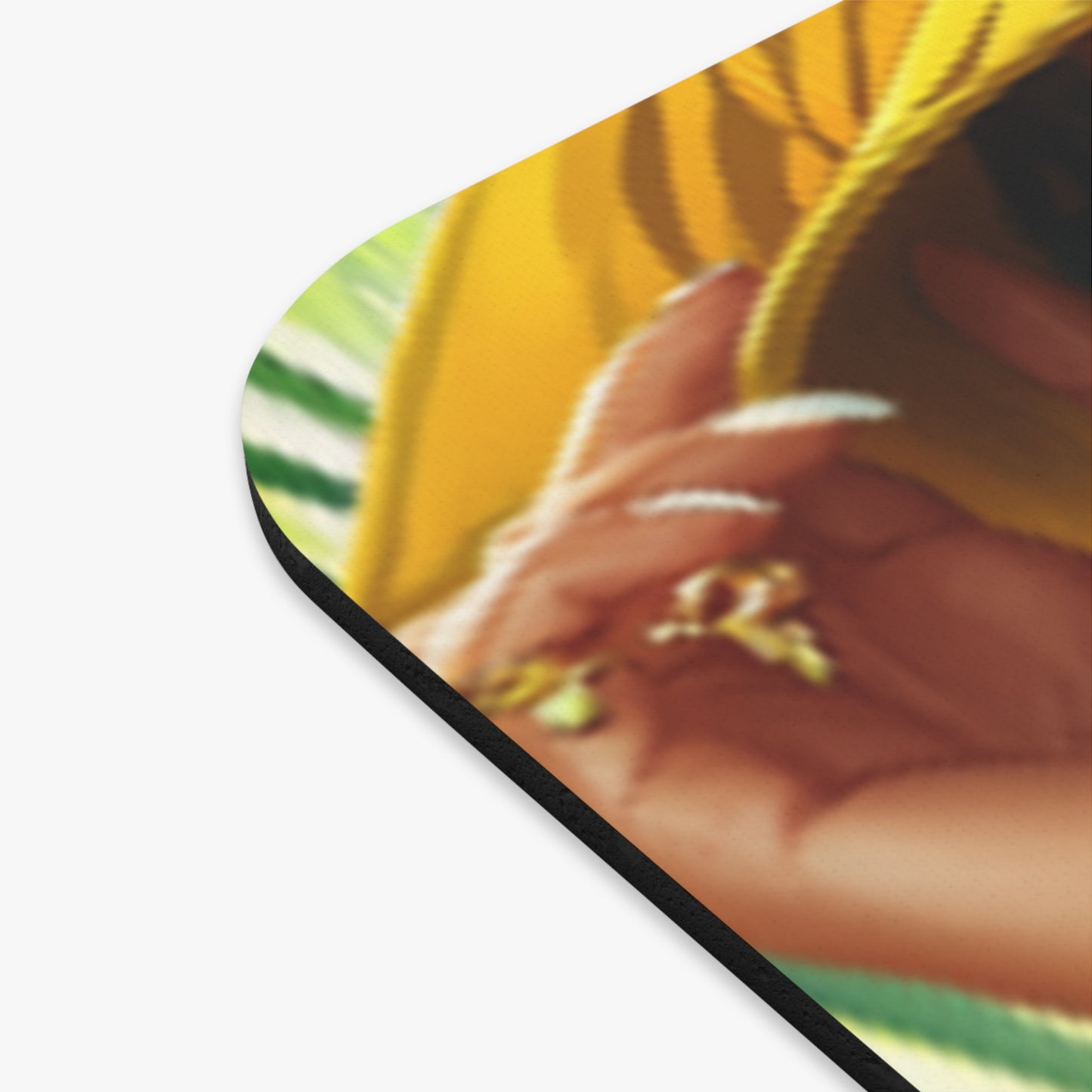 Beautiful Woman of Color Mouse Pad (Rectangle) 9x8 in, Female Mouse Pad