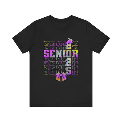 Senior Celebration Tee, Graduation Shirt, Unisex T-Shirt, Class of 2025 Apparel, High School Senior Gift