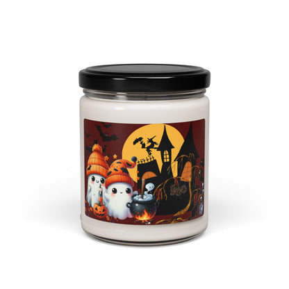Halloween Ghost Scented Soy Candle, 9oz