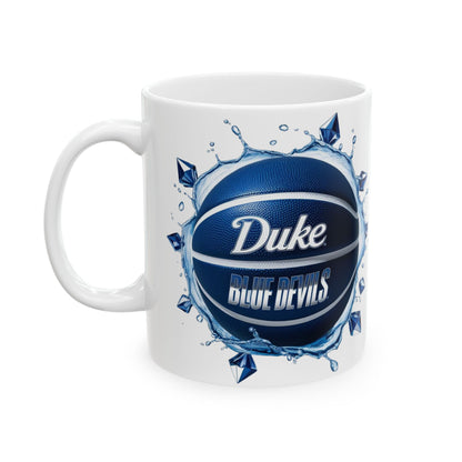 Duke Basketball Ceramic Mug - Perfect for Fans, Team Spirit Gift, Sports Enthusiast Coffee Cup, Duke Blue Devils, College Sports