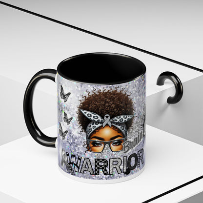 Brain Cancer Warrior Coffee Mug 11oz, 15oz