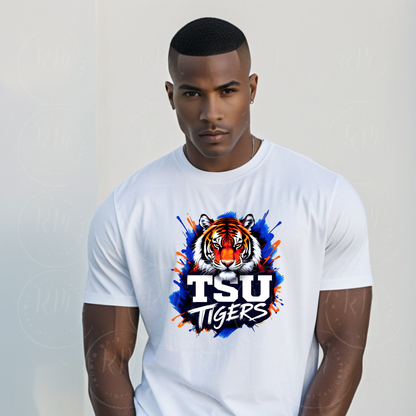 TSU Tigers Mascot PNG | School Spirit Clipart (Digital Download)