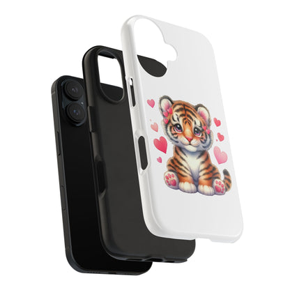 Tiger Phone Case, Decorated Phone Case, Phone Protector, Tiger