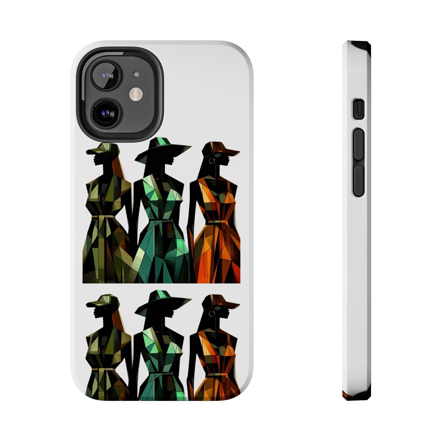 Stylish Phone Cases for Women, Afrocentric Tough iPhone Protector, Elegant Female Cover, Black Girl Magic, Protective Phone Accessories