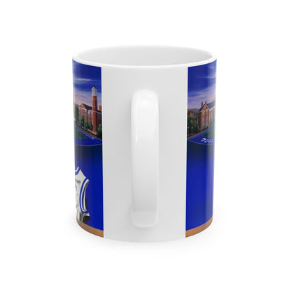Duke Blue Devils Basketball Ceramic Mug - 11oz, Duke University Coffee Mug, Duke Blue Devils, College Sports Cup