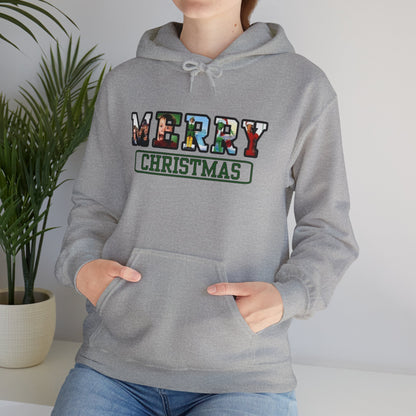 Merry Christmas Hoodie, Christmas Sweatshirt Unisex Heavy Blend™ Hooded Sweatshirt